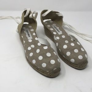 Castaner Polka Dot Espadrilles Sz 39